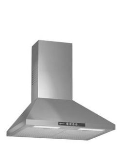 Neff D66B21N0Gb 60Cm Built-In Chimney Cooker Hood - Stainless Steel